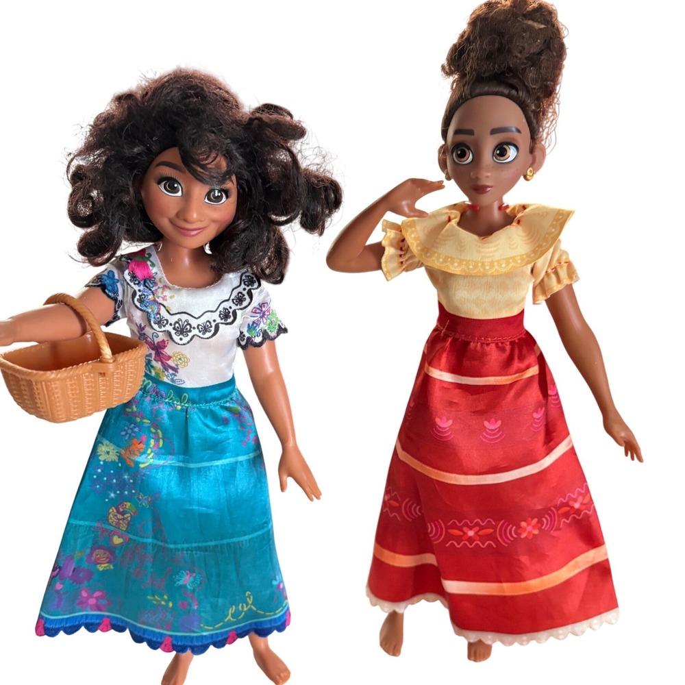 Disney Encanto Mirabel and Dolores Madrigal Doll Set Jakks Pacific Accessories